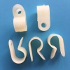 R-shape plastic cable clamp